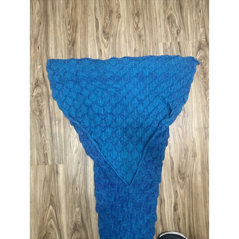 Mermaid Tail Blanket Throw Afghan Teen 70